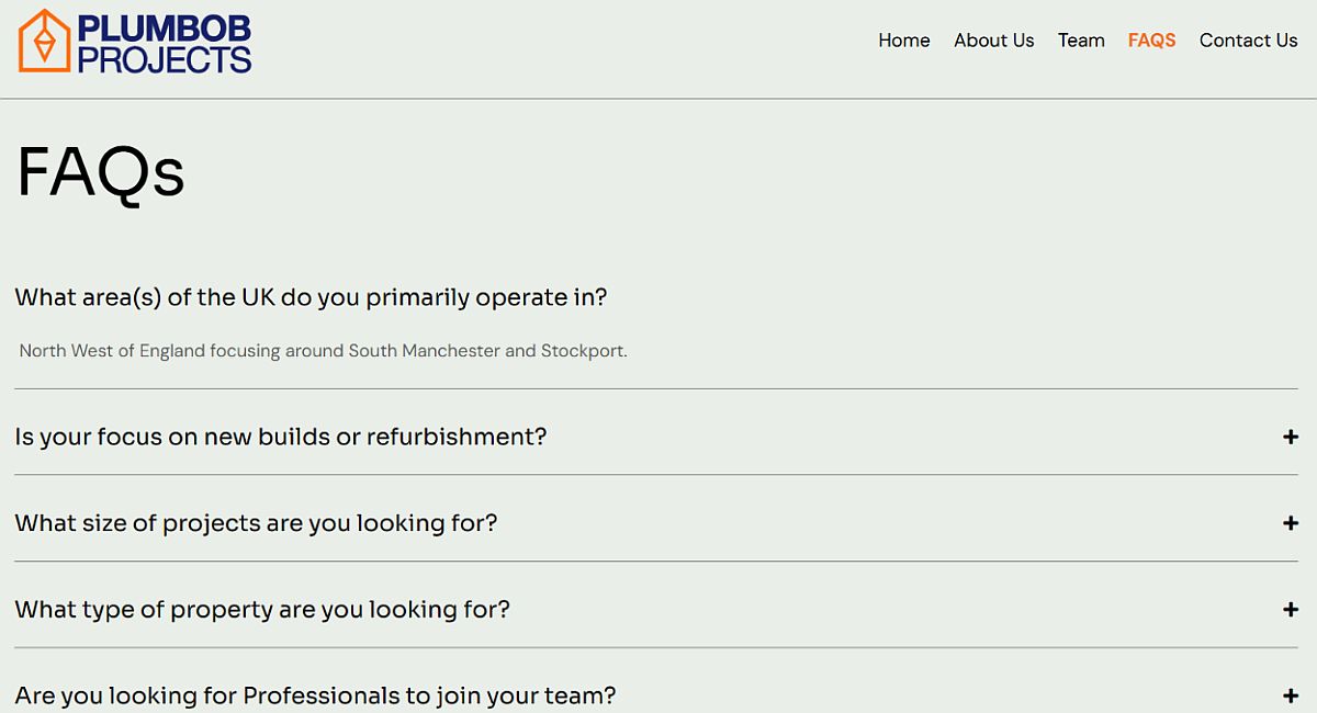Plumbob Projects Website FAQs Freaky Shakes Milkshake Bar & Ice Cream Parlour Website By Customology